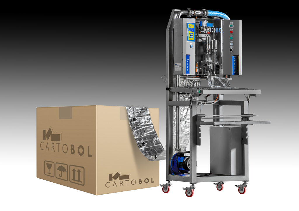 Ecofill HT1-SW Full Action — Llenadora Semi-Automática BIB